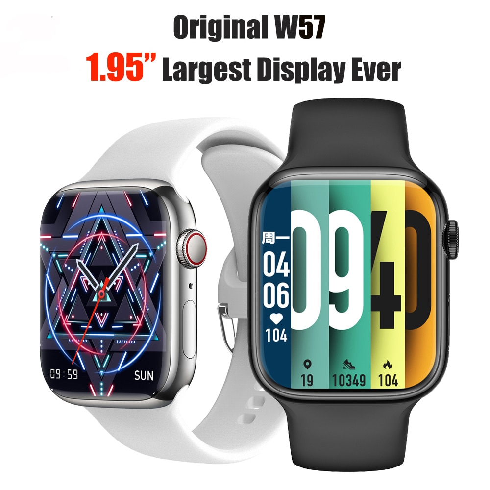  W57 Ʈ ġ 1.95 ġ ø 7 NFC   Smartwatch  ȭ ð    ð